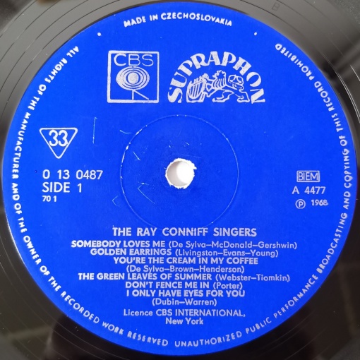 Ray Conniff Singers – албум Ray Conniff Singers - Img 2