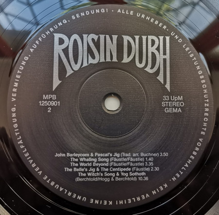 Roisin Dubh – албум The Witch's Song - Img 3