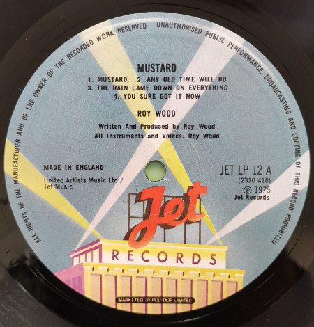 Roy Wood – албум Mustard - Img 3