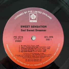 Sweet Sensation  ‎– албум Sad Sweet Dreamer - Img 4