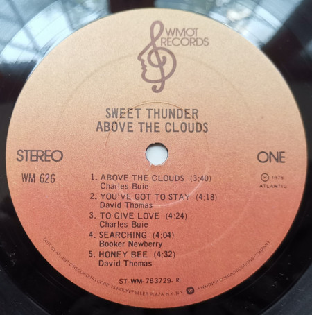 Sweet Thunder – албум Above The Clouds - Img 3