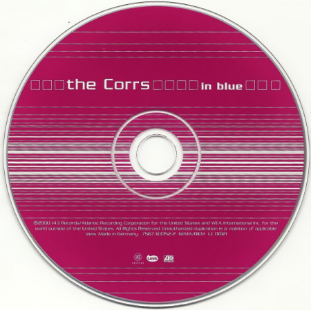 The Corrs ‎– албум In Blue (CD) - Img 3