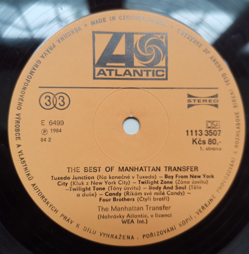 The Manhattan Transfer – албум The Best Of The Manhattan Transfer - Img 3