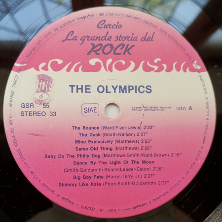 The Olympics / The Marcels / The Shirelles / Jerry Butler – албум The Olympics / The Marcels / The Shirelles / Jerry Butler - Img 3