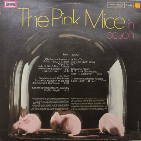 The Pink Mice – албум In Action - Img 3
