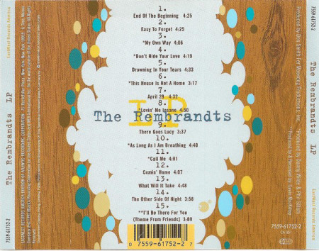 The Rembrandts ‎– албум L.P. (CD) - Img 2