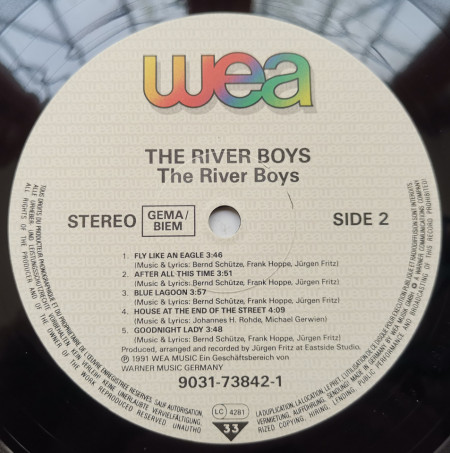 The River Boys – албум The River Boys - Img 3