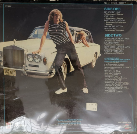 Tommy Nilsson ‎– албум No Way No How - Img 2