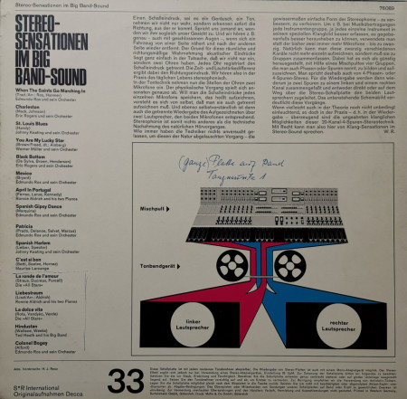 Various ‎– албум Stereo-Sensationen Im Big Band-Sound - Img 2