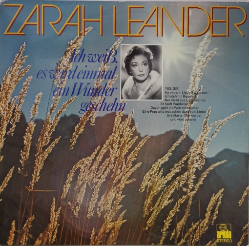 Zarah Leander – албум Ich Weiß, Es Wird Einmal Ein Wunder Geschehn