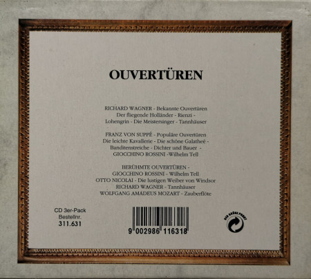 Оuverturen - албум Оuverturen (CD) - Img 2