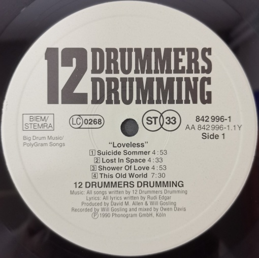 12 Drummers Drumming – албум Loveless - Img 2