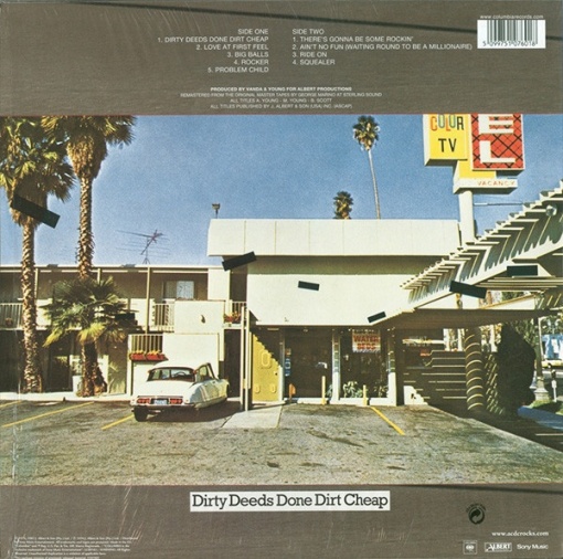 AC/DC – албум Dirty Deeds Done Dirt Cheap - Img 4