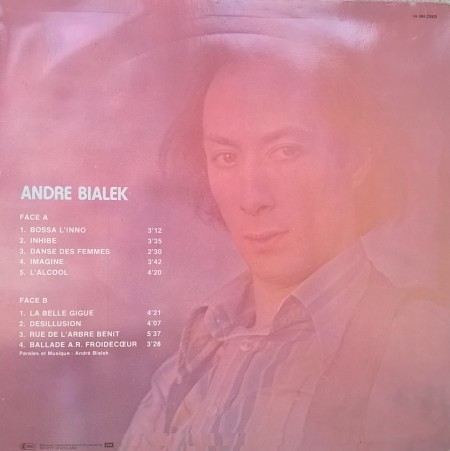 André Bialek ‎– албум Rue De L'arbre Bénit - Img 3