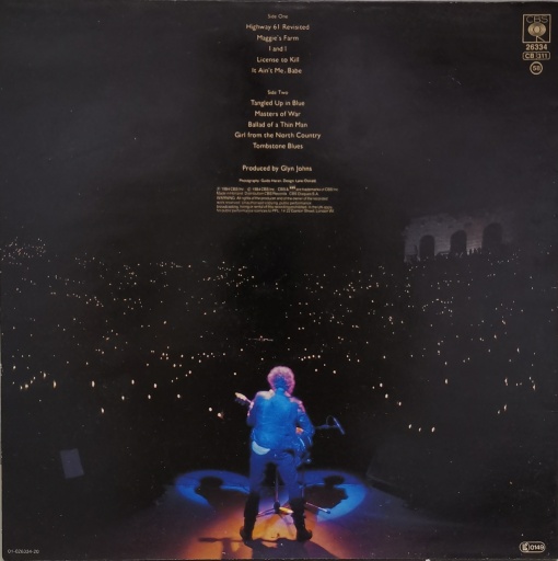 Bob Dylan – албум Real Live - Img 2