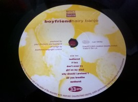 Boyfriend ‎– албум Hairy Banjo - Img 4