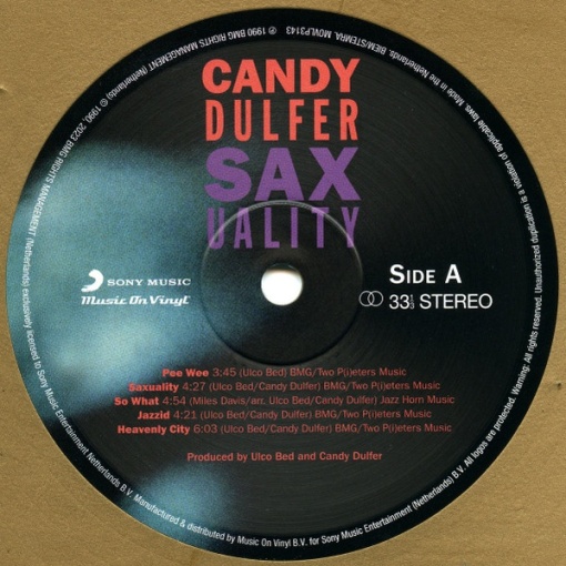 Candy Dulfer – албум Saxuality - Img 2