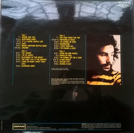 Cat Stevens ‎– албум The View From The Top - Img 2