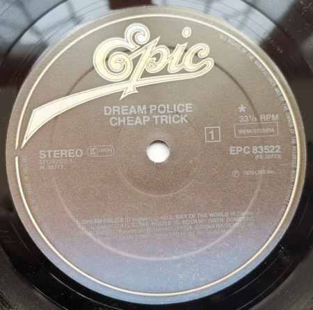 Cheap Trick – албум Dream Police - Img 3
