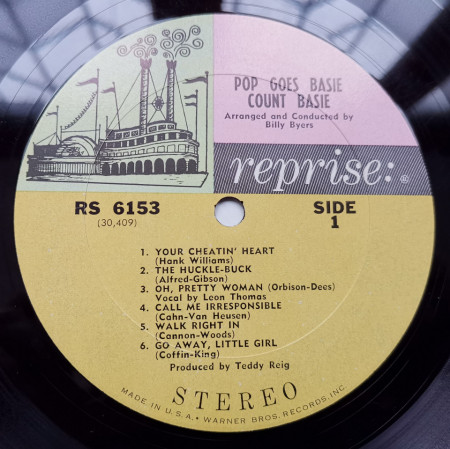 Count Basie – албум Pop Goes The Basie - Img 3
