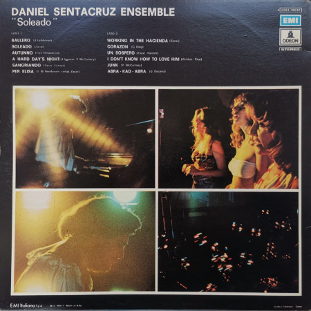 Daniel Sentacruz Ensemble – албум Soleado - Img 2