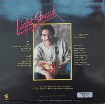 Dave Valentin ‎– албум Light Struck - Img 2