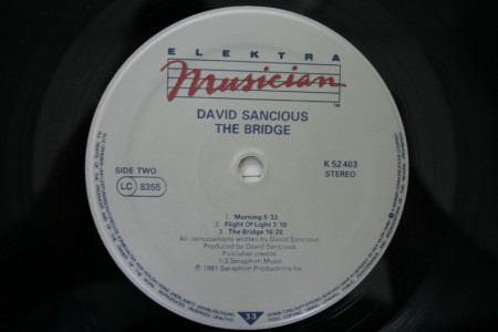 David Sancious ‎– албум The Bridge - Img 2