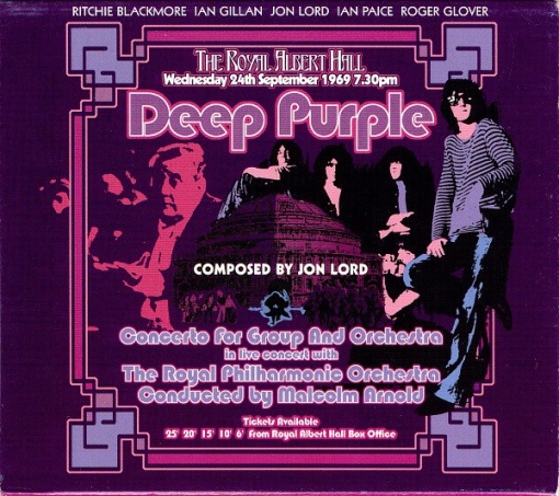 Deep Purple, The Royal Philharmonic Orchestra Conducted By Malcolm Arnold – албум Concerto For Group And Orchestra (CD)