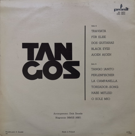 Dick Smede – албум Tangos - Img 2