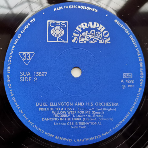 Duke Ellington And His Orchestra – албум Indigos - Img 3