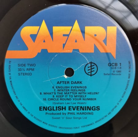 English Evenings – албум After Dark - Img 3