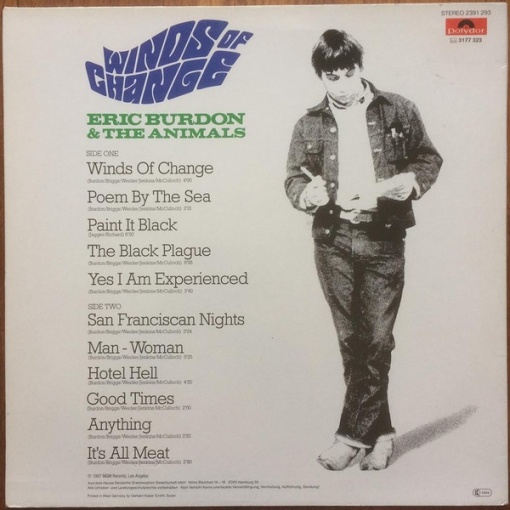 Eric Burdon &amp; The Animals – албум Winds Of Change - Img 2