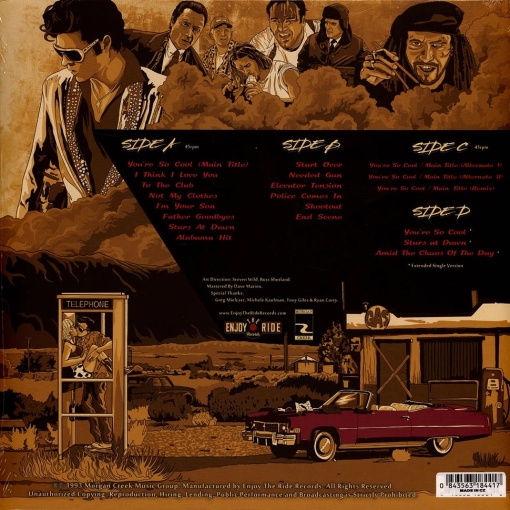HANS ZIMMER - TRUE ROMANCE (2xLP) (45RPM) (Coloured Vinyl) (Limited Edition) (Gatefold) - Img 2