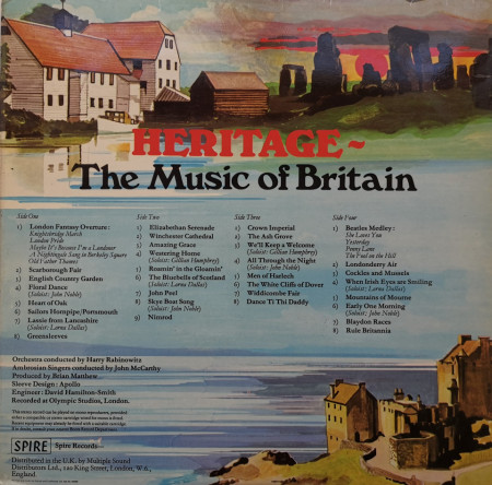 Harry Rabinowitz – албум Heritage - The Music Of Britain - Img 2