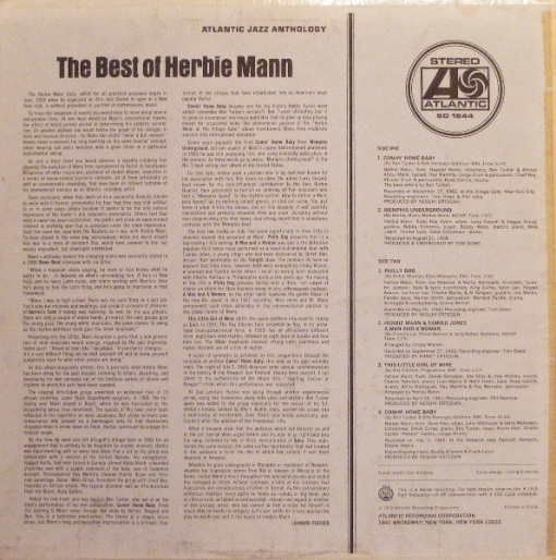 Herbie Mann – албум The Best Of Herbie Mann - Img 2