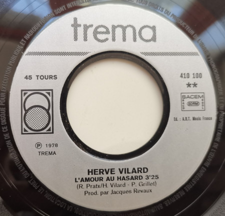 Hervé Vilard – сингъл Nous - Img 2