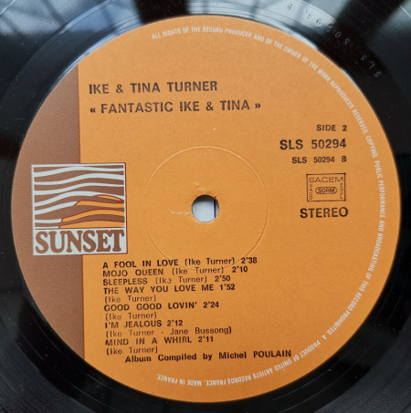 Ike &amp; Tina Turner And The Ikettes ‎– албум Fantastic Ike &amp; Tina - Img 3