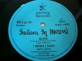 Indians In Moscow ‎– сингъл I Wish I Had - Img 4