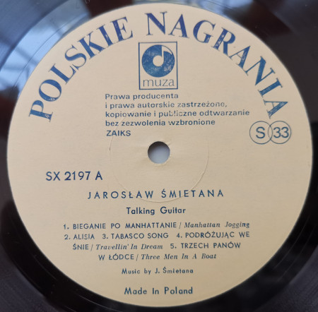 Jarosław Śmietana – албум Talking Guitar - Img 3