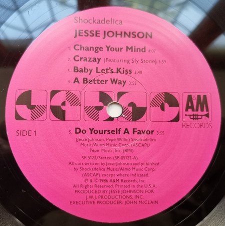 Jesse Johnson – албум Shockadelica - Img 3