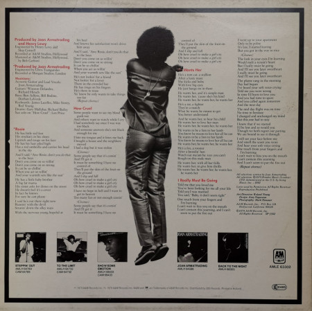 Joan Armatrading – албум How Cruel - Img 2