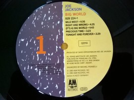 Joe Jackson ‎– албум Big World - Img 4