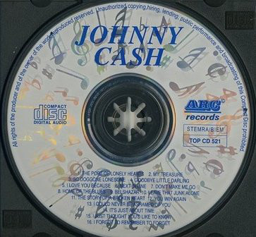 Johnny Cash ‎– албум Home Of The Blues (CD) - Img 2