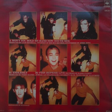 King ‎– сингъл Won&#039;t You Hold My Hand Now (Youth Mix) - Img 2