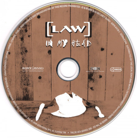 [Law] ‎– албум In My Head (CD) - Img 3