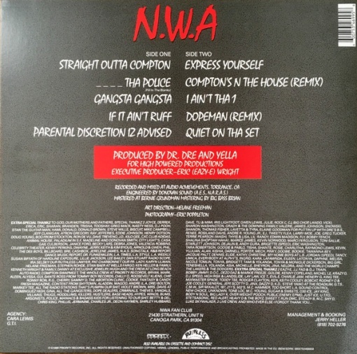 N.W.A – албум Straight Outta Compton - Img 2