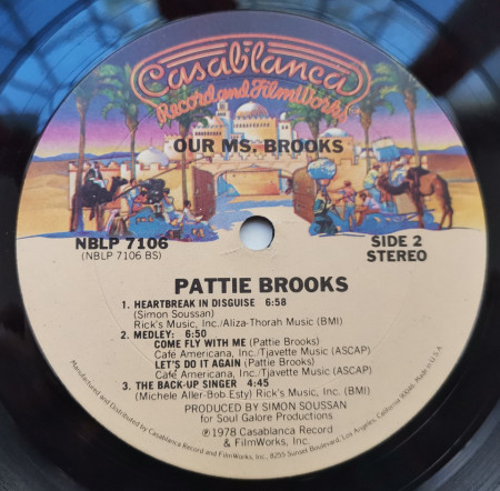Pattie Brooks – албум Our Ms. Brooks - Img 3