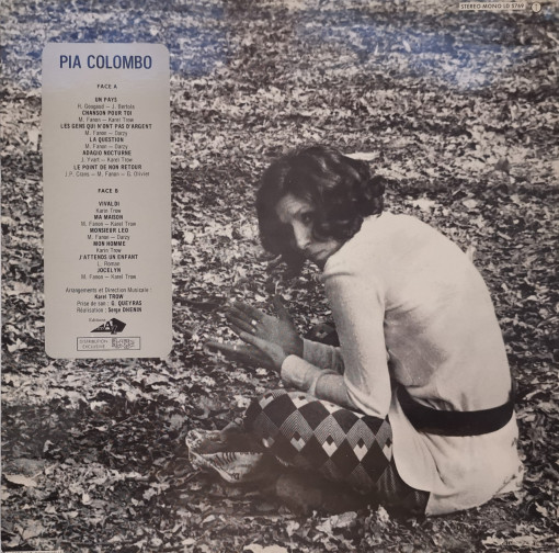 Pia Colombo – албум Un Pays - Img 2