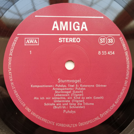 Puhdys – албум Sturmvogel - Img 3