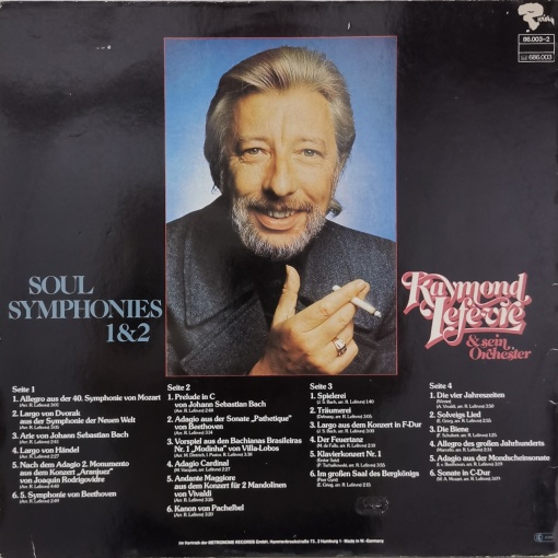 Raymond Lefèvre und Sein Orchester – албум Soul Symphonies 1&amp;2 - Img 2